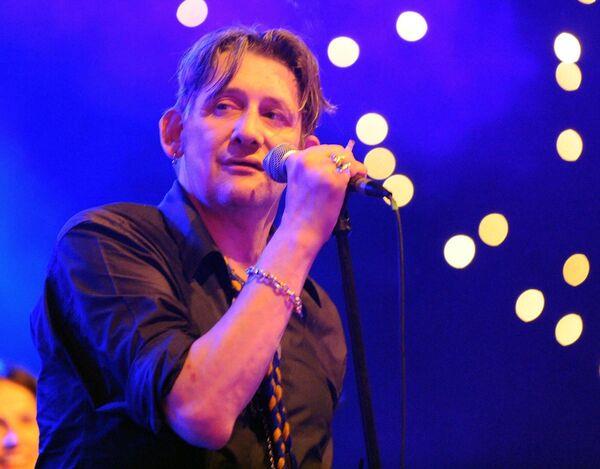  Shane McGowan performing at the Rose of Tralee in 2009. 