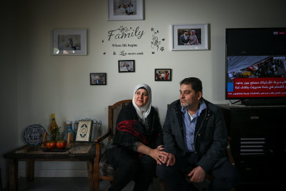 Palestinian-born Australians Hussien and Reem Sabawi.